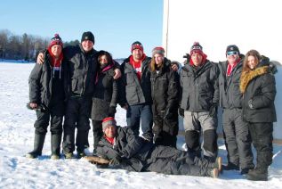 The Fisherman.ca crew on Kennebec lake